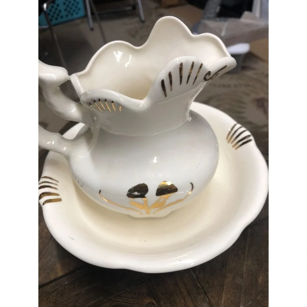 Small Pitcher and Bowl set
